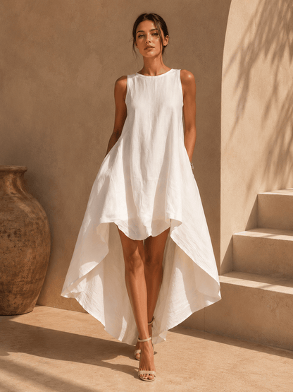 Women's Bohemian Vintage Ruffle Occasion Dress