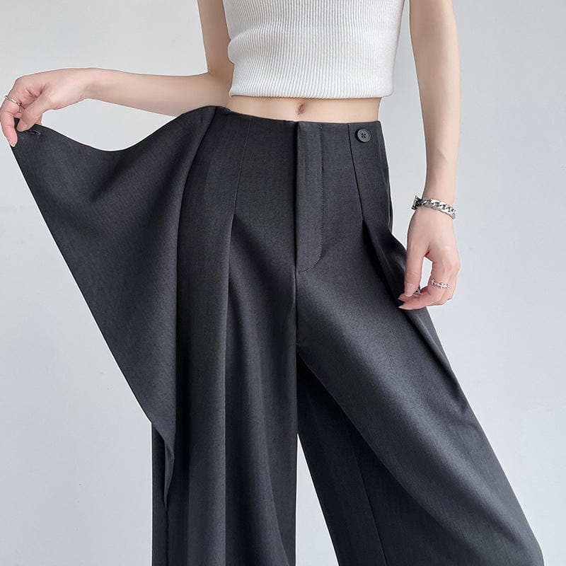 Women's High-Waisted Wide-Leg Pants