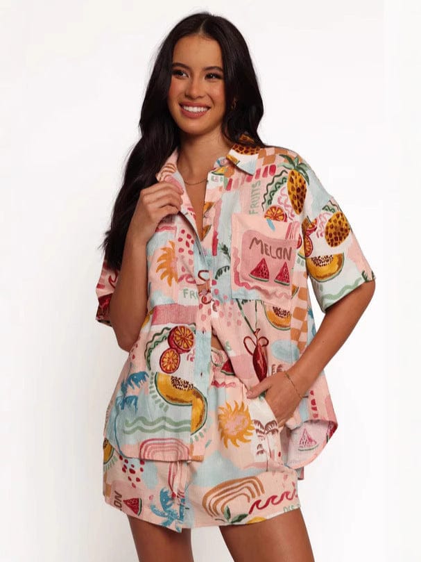Women's Ice-Silk Pajama Set