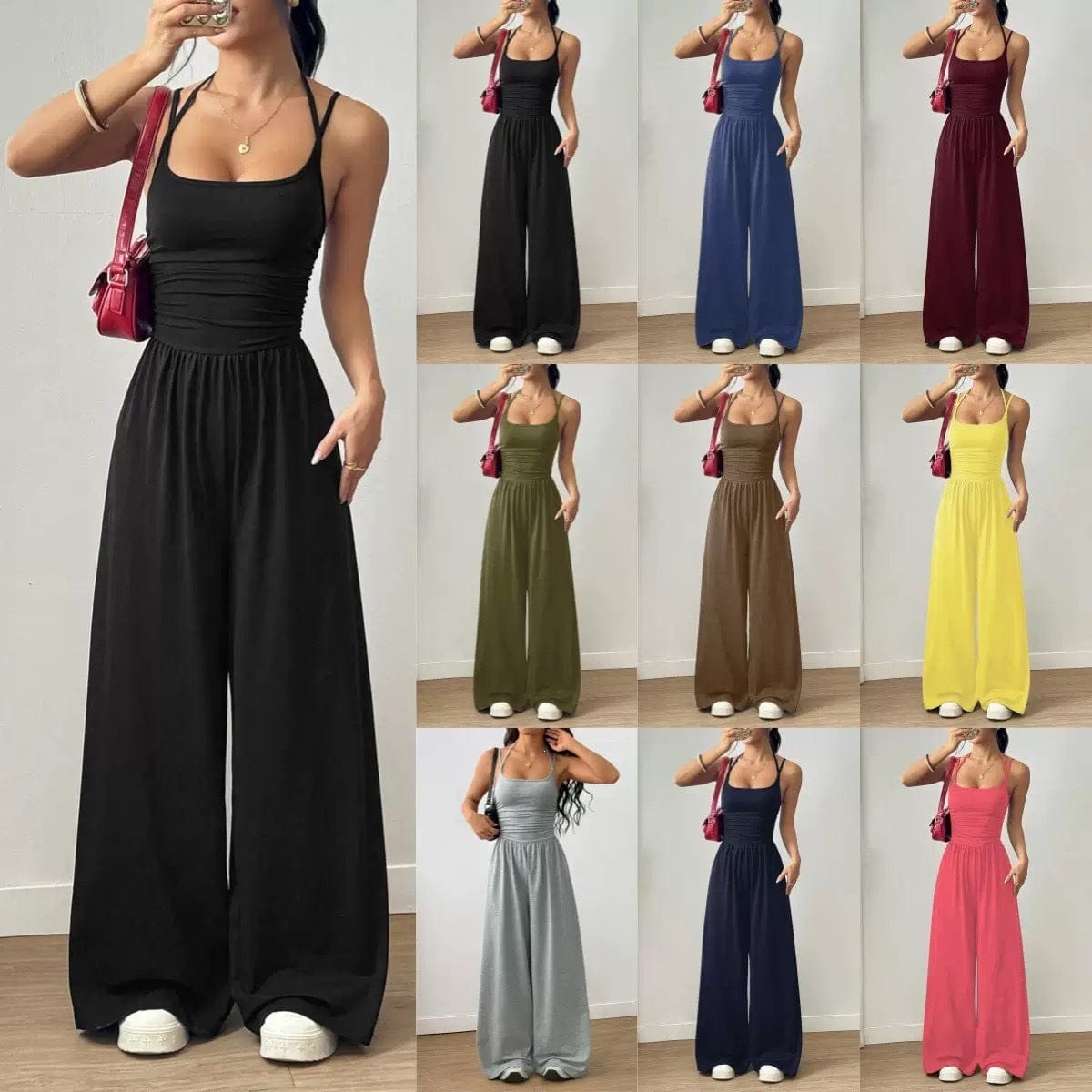Women's Sleeveless Jumpsuit