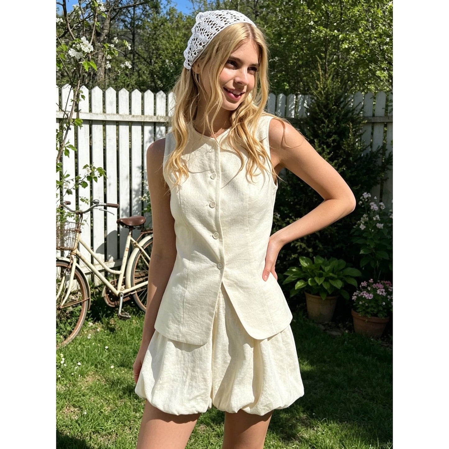 Women's Skirt Two-Piece Set