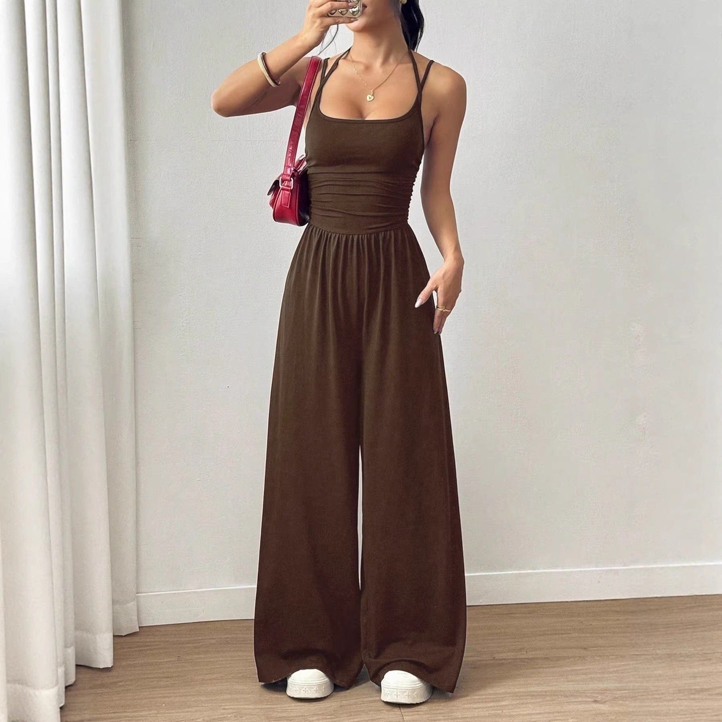 Women's Sleeveless Jumpsuit