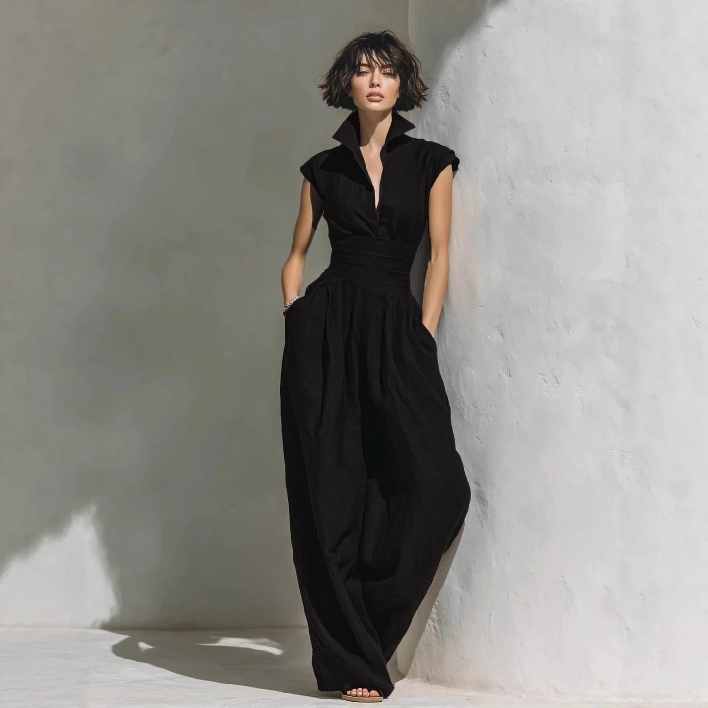 New-Season Pocketed Jumpsuit