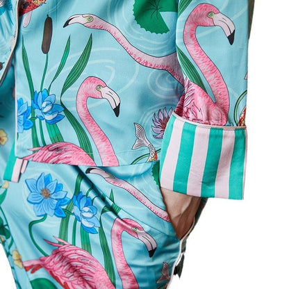 Women's INS-Style Ice-Silk Pajama Set
