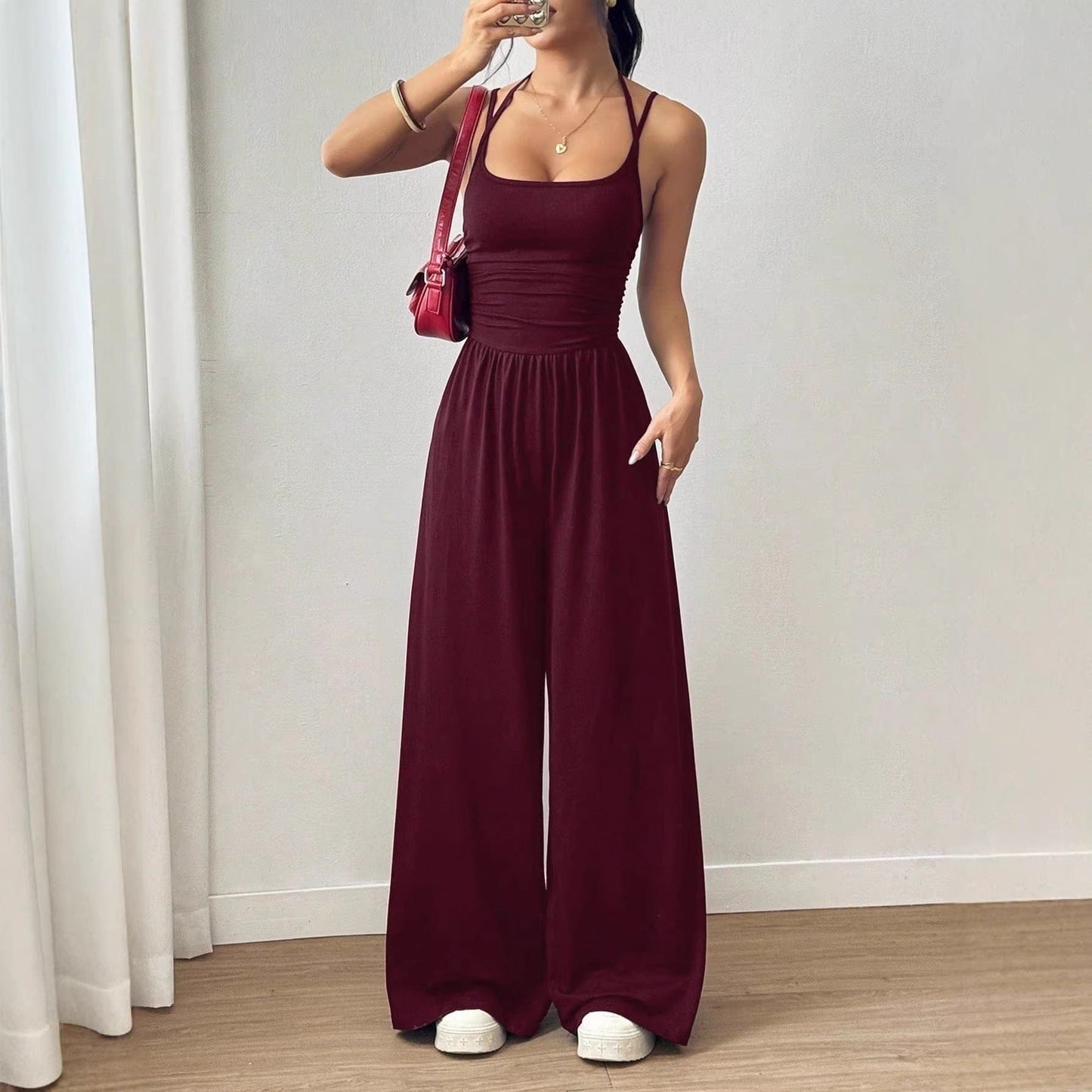 Women's Sleeveless Jumpsuit