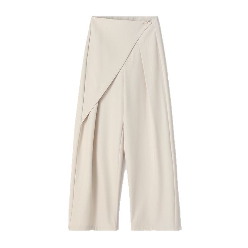 Women's High-Waisted Wide-Leg Pants