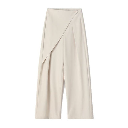 Women's High-Waisted Wide-Leg Pants