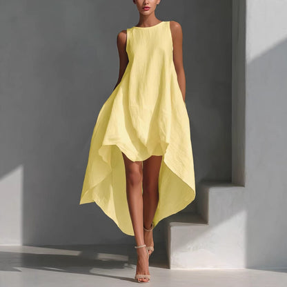 Women's Bohemian Vintage Ruffle Occasion Dress
