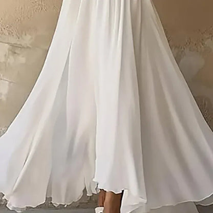 Women's Bohemian Vintage Long-Sleeve Maxi Occasion Dress