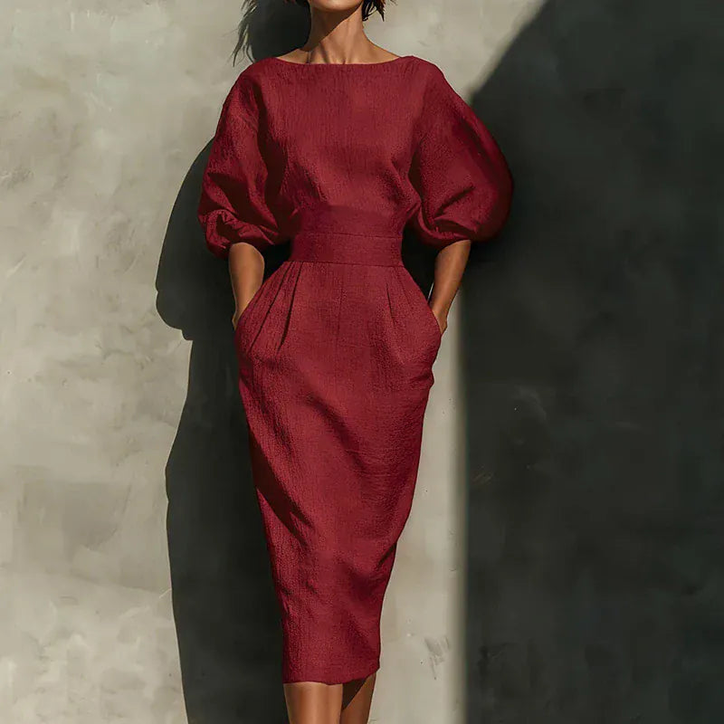 Women's Relaxed-Fit Maxi Occasion Dress