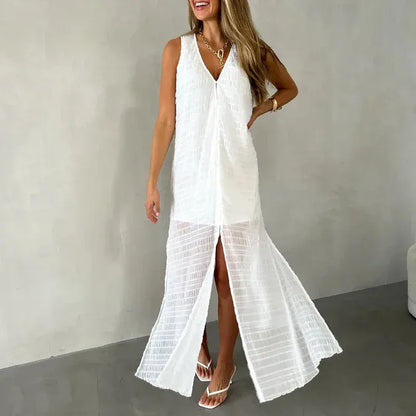 Women's Sleeveless Maxi Occasion Dress
