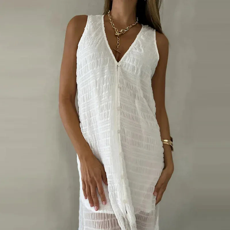 Women's Sleeveless Maxi Occasion Dress