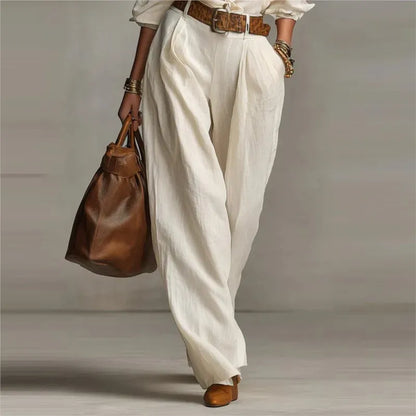 Women's Long-Sleeve Relaxed-Fit Pants Set